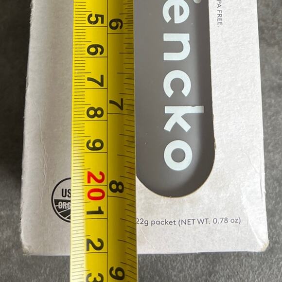 Kencko Shaker Bottle Instabt Smoothie NIB White - Picture 6 of 6